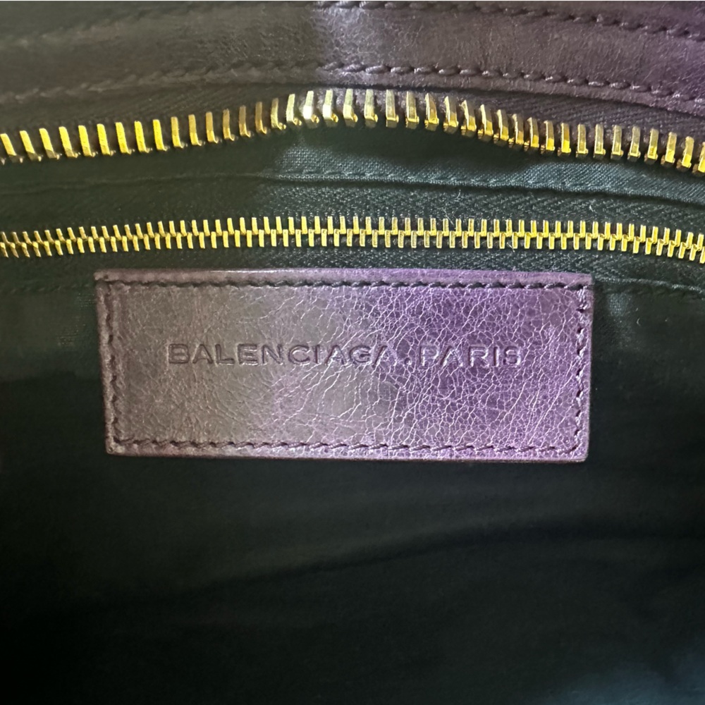 Balenciaga Lambskin The Giant Town Bag - Picture 9 of 11